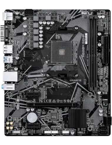 GIGABYTE A520M S2HP: placa base AM4 Micro ATX DDR4 con M.2
