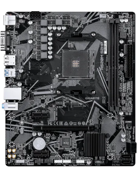 GIGABYTE A520M S2HP: placa base AM4 Micro ATX DDR4 con M.2