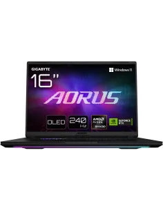 Gigabyte AORUS Master 16 6ZJM6ESE64SH (Gen 2) Ryzen 9 9955HX3D/32GB 1TB SSD/RTX 5090/16" W11 Home-1413080
