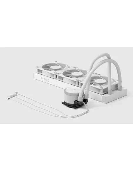 Fractal Radius 360 RGB White: AIO 360 mm RGB para CPU