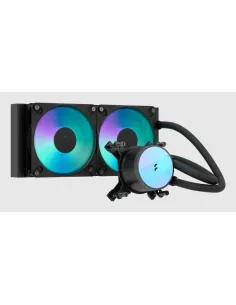 Fractal Radius 240 RGB Black Refrigeración Líquida 240 mm 2 ventiladores negro-1412145