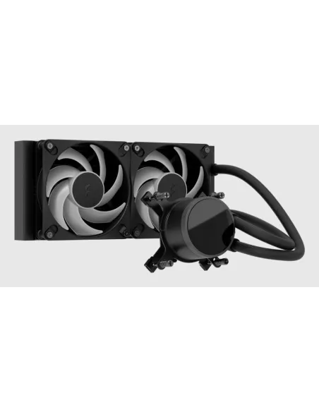 Fractal Design Radius 240 Black: AIO 240 mm sin RGB para PC