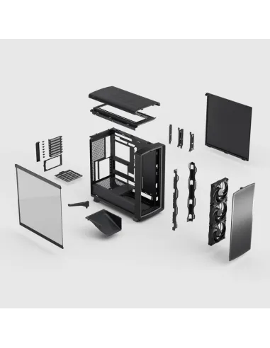 Caja Fractal Design Summit Ambience Blackout TG Light Tint
