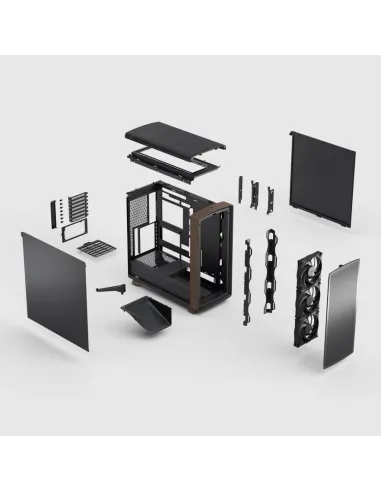 Fractal Design Summit Black Solid: caja ATX USB-C 20 Gbps