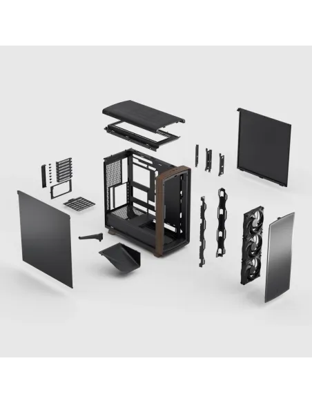 Fractal Design Summit Black Solid: caja ATX USB-C 20 Gbps