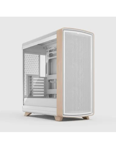 Fractal Design Summit Chalk White TG Clear Tint Caja PC Midi Tower ATX EATX