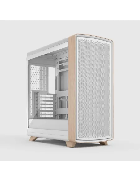 Fractal Design Summit Chalk White TG Clear Tint Caja PC Midi Tower ATX EATX