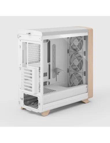 Fractal Design Summit Chalk White TG Clear Tint - Caja ATX