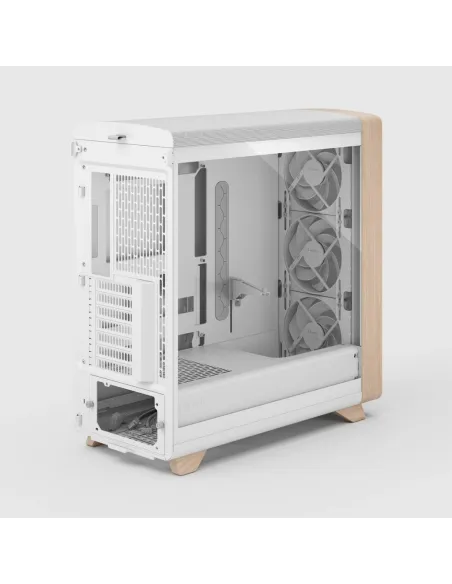 Fractal Design Summit Chalk White TG Clear Tint - Caja ATX