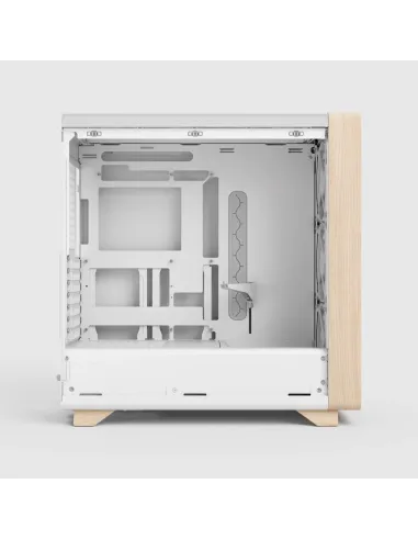 Fractal Design Summit Chalk White TG Clear Tint - Caja ATX