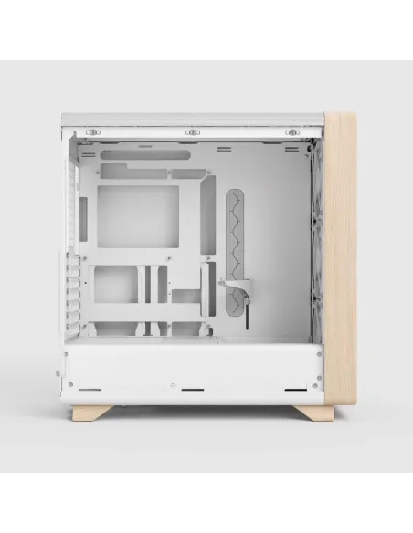 Fractal Design Summit Chalk White TG Clear Tint - Caja ATX