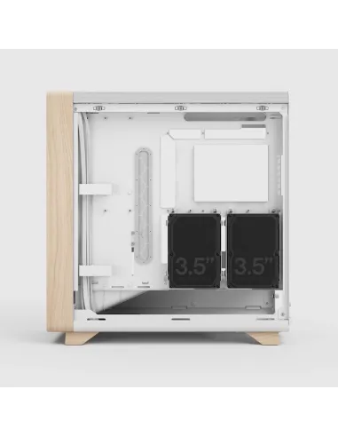 Fractal Design Summit Chalk White TG Clear Tint - Caja ATX