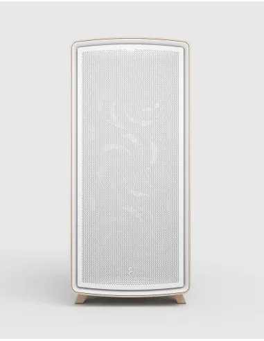Fractal Design Summit Chalk White TG Clear Tint - Caja ATX