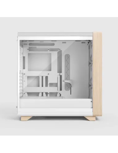 Fractal Design Summit Chalk White TG Clear Tint - Caja ATX