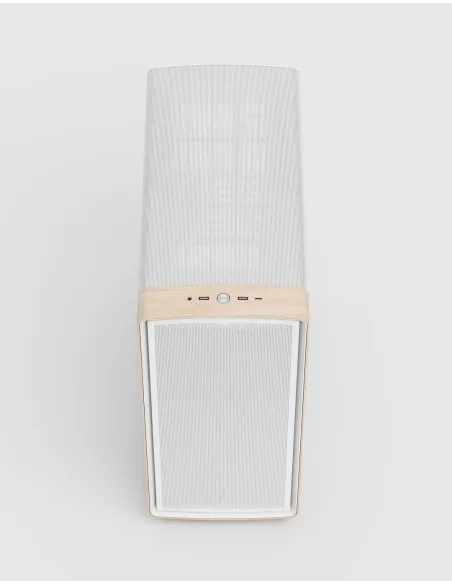 Fractal Design Summit Chalk White TG Clear Tint - Caja ATX