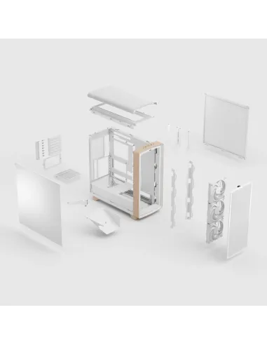 Fractal Design Summit Chalk White Solid - caja PC E-ATX