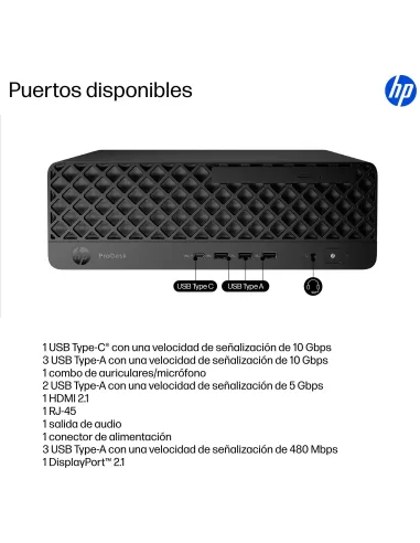 HP ProDesk 4 SFF G1i DE8U6AT  PC de oficina con W11 Pro