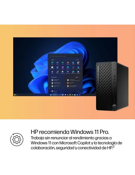 HP ProDesk 4 Tower G1i DE8U8AT: torre profesional W11 Pro