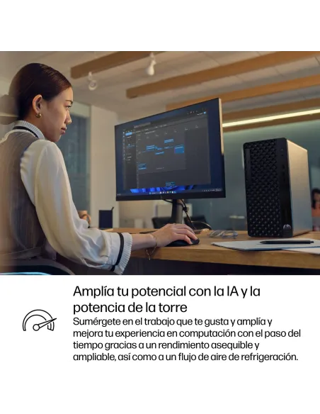 HP ProDesk 4 Tower G1i DE8U8AT: torre profesional W11 Pro