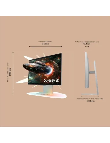 Monitor 4K Samsung Odyssey 3D LS27FG904XUXEN y 3D sin gafas