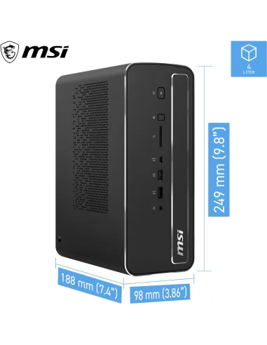 MSI PRO MAX EDGE AI+ 11M-005EU: mini PC para IA local 128 GB