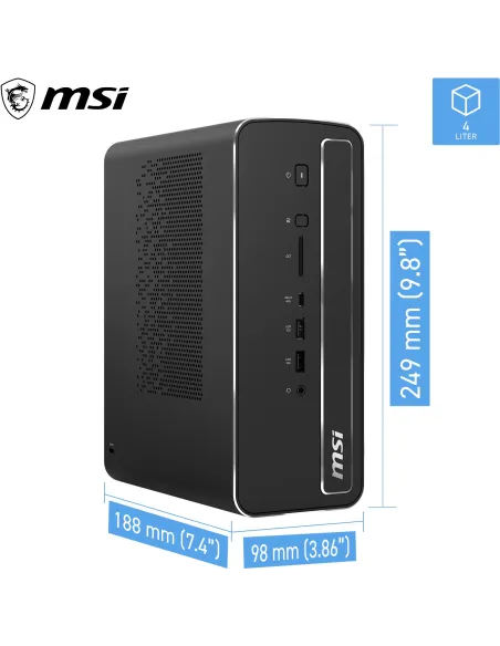 MSI PRO MAX EDGE AI+ 11M-005EU: mini PC para IA local 128 GB