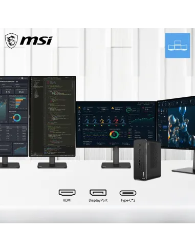MSI PRO MAX EDGE AI+ 11M-005EU: mini PC para IA local 128 GB