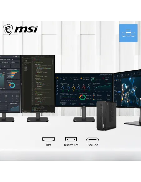 MSI PRO MAX EDGE AI+ 11M-005EU: mini PC para IA local 128 GB
