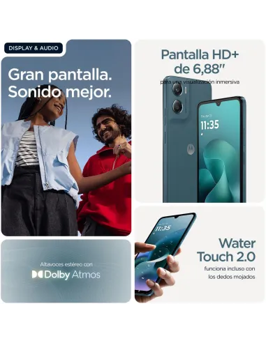 Motorola Moto G06 8GB 256GB Azul, móvil 4G 120 Hz Android