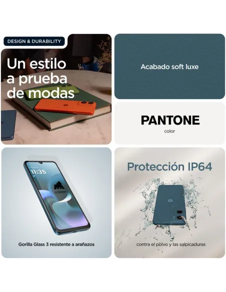 Motorola Moto G06 8GB 256GB Azul, móvil 4G 120 Hz Android
