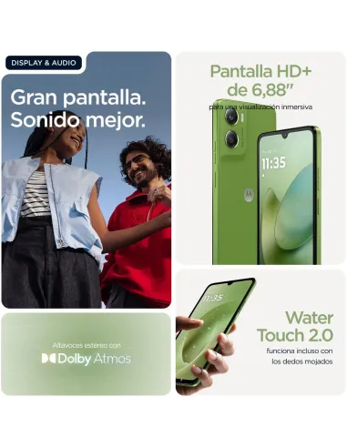 Motorola Moto G06 8GB 256GB Verde | móvil 4G 6,88 pulgadas