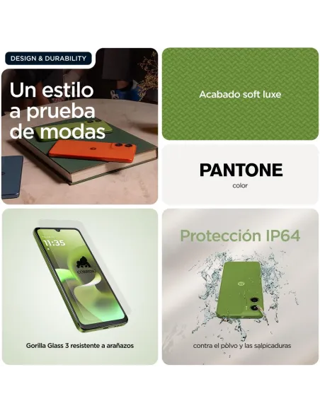 Motorola Moto G06 8GB 256GB Verde | móvil 4G 6,88 pulgadas