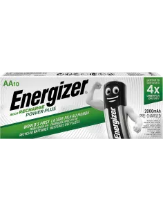 ENERGIZER E300626403 Pack 10 pilas Recargables HR03 AAA 700mAh-1393130