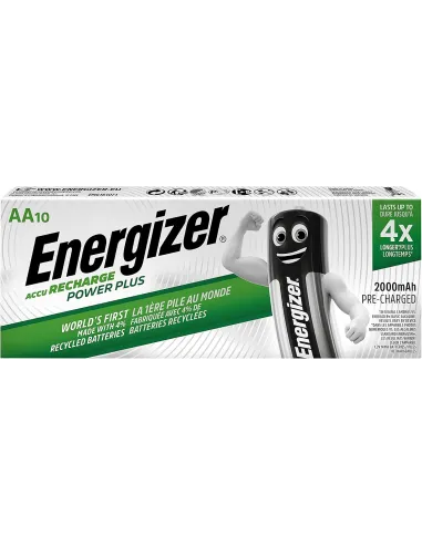 ENERGIZER E300626403 Pack 10 pilas Recargables HR03 AAA 700mAh