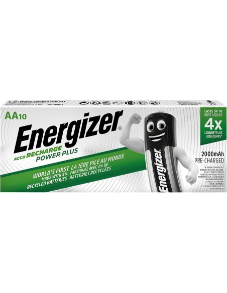ENERGIZER E300626403 Pack 10 pilas Recargables HR03 AAA 700mAh
