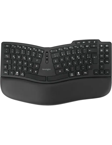 Kensington Pro Fit Ergo KB675 EQ TKL Teclado Inalámbrico Ergonómico Recargable