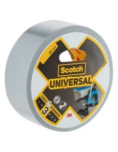 Scotch Universal 2904 Plata Cinta Americana de 48mm x 25M-1392293