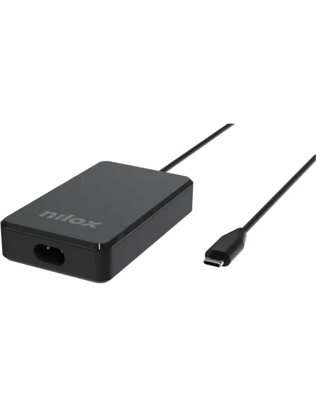 Nilox NXPDCGAN100W 100W GaN USB-C Power Delivery Negro