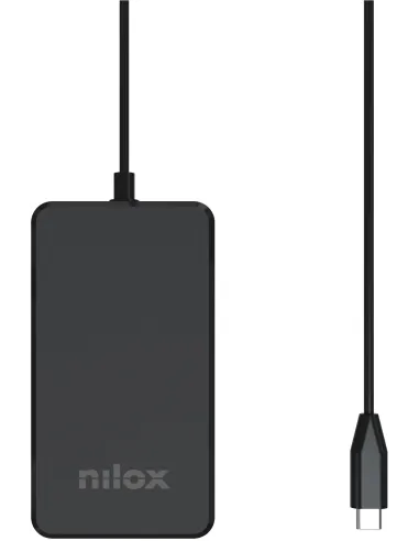 cargador Nilox NXPDCGAN100W GaN 100W USB-C para portátil
