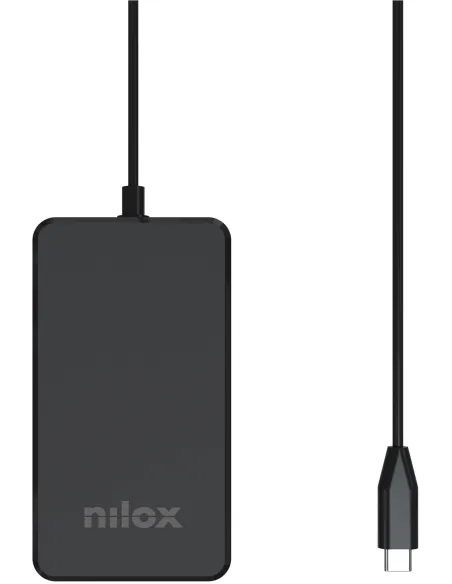 cargador Nilox NXPDCGAN100W GaN 100W USB-C para portátil
