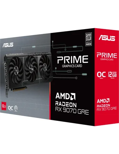 ASUS Radeon RX 9070 GRE 12GB GDDR6 PCIe 5.0 OC Triple Ventilador