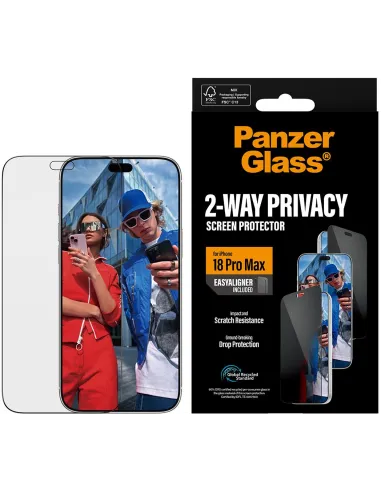 PanzerGlass 2-Way Privacy iPhone 18 Pro Max EasyAligner