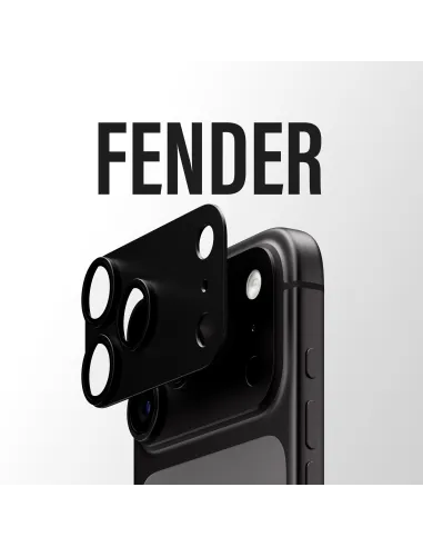 PanzerGlass Fender iPhone 18 Pro Max Blackcurrant cámara