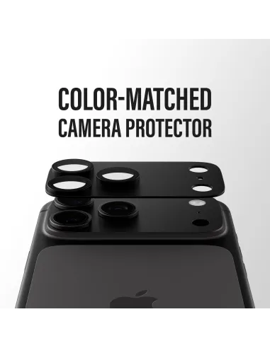 PanzerGlass Fender iPhone 18 Pro Max Blackcurrant cámara