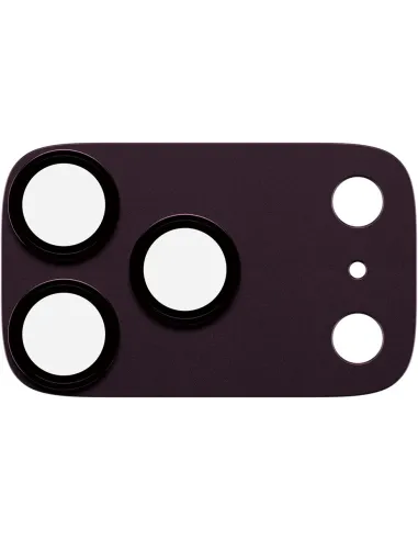 PanzerGlass Fender Dark Cherry iPhone 18 Pro - cámara móvil