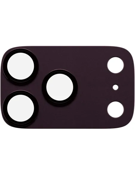 PanzerGlass Fender Dark Cherry iPhone 18 Pro - cámara móvil
