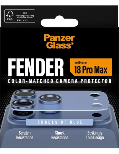 protector de cámara PanzerGlass Fender iPhone 18 Pro Max