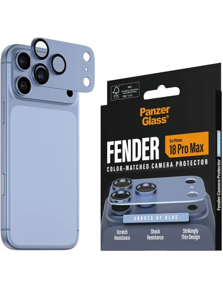 protector de cámara PanzerGlass Fender iPhone 18 Pro Max