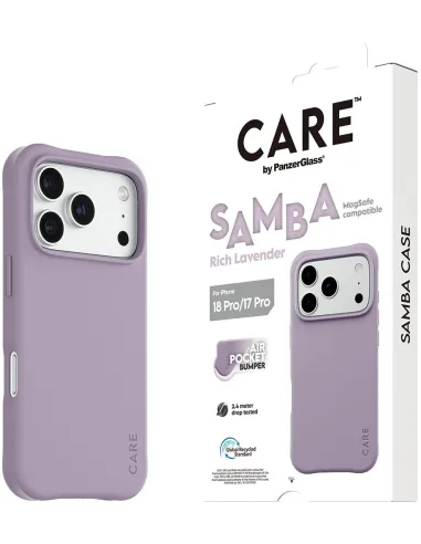 Funda PanzerGlass Samba Rich Lavender MagSafe iPhone 17 Pro