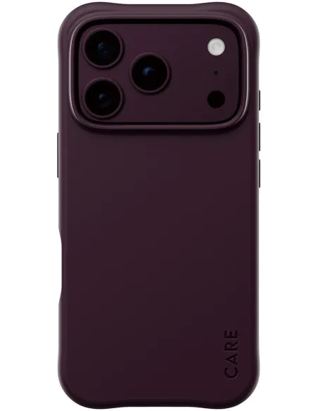 PanzerGlass CARE Samba Dark Cherry para iPhone 17 Pro y iPhone 18 Pro